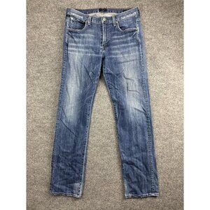 Citizens of Humanity Sid Jeans Mens 31 Blue Straight Leg Stretch Denim Made USA